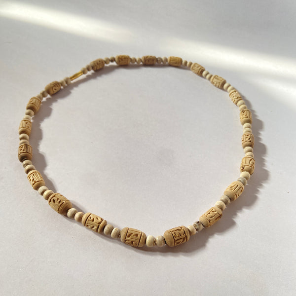 1 round radha name handcarts beads original tulsi kanthi mala