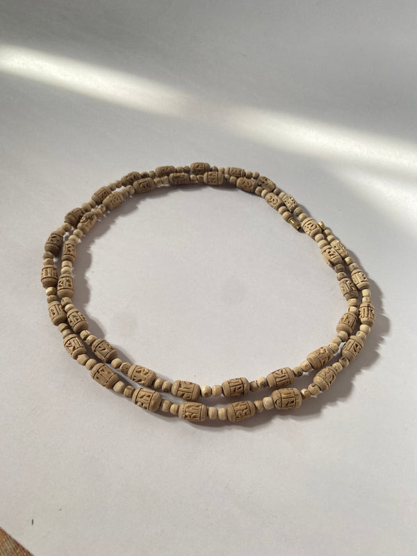 2 round radha name handcarts beads original kanthi mala