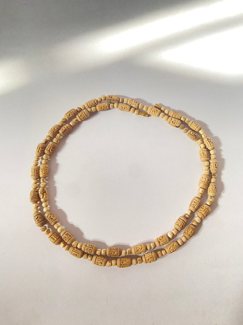 2 round radha name handcarts beads original kanthi mala