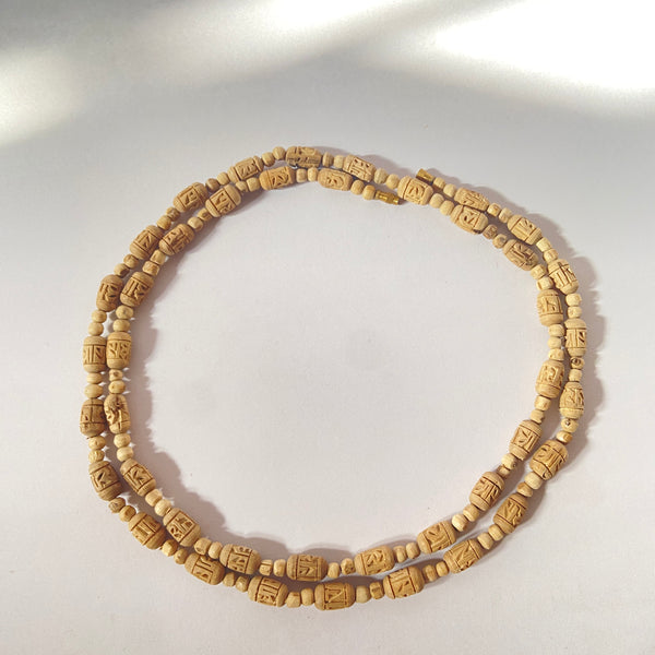 2 round radha name handcarts beads original kanthi mala