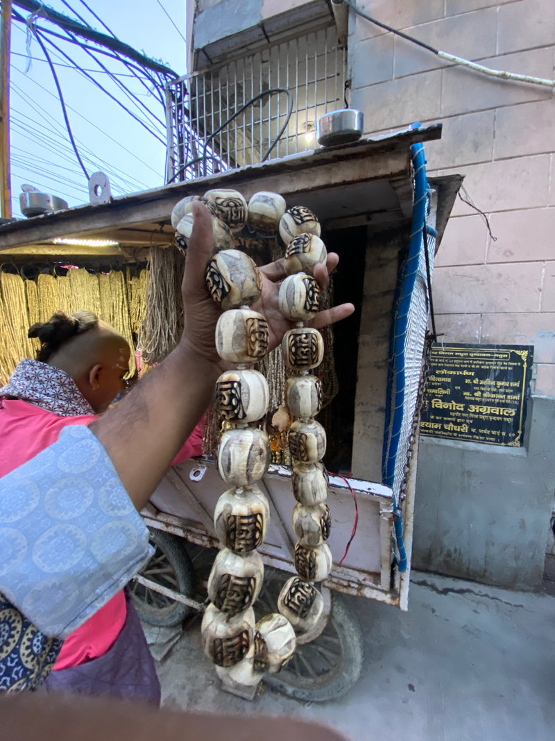 Radha Name Beads Tulsi Mala
