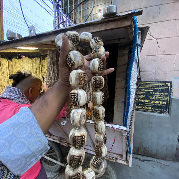 Radha Name Beads Tulsi Mala
