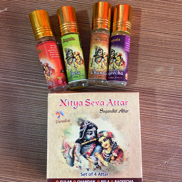 Thakur Nitya Seva Itra [gulab chandan bela bageecha]