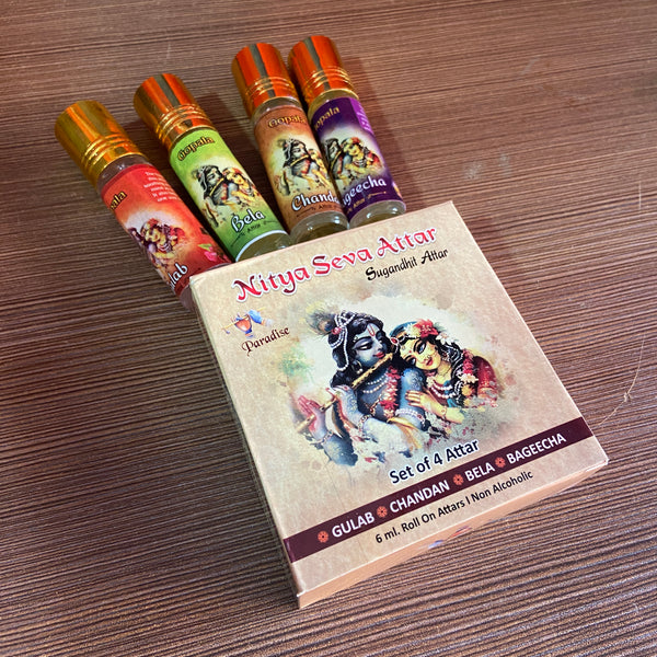Thakur Nitya Seva Itra [gulab chandan bela bageecha]
