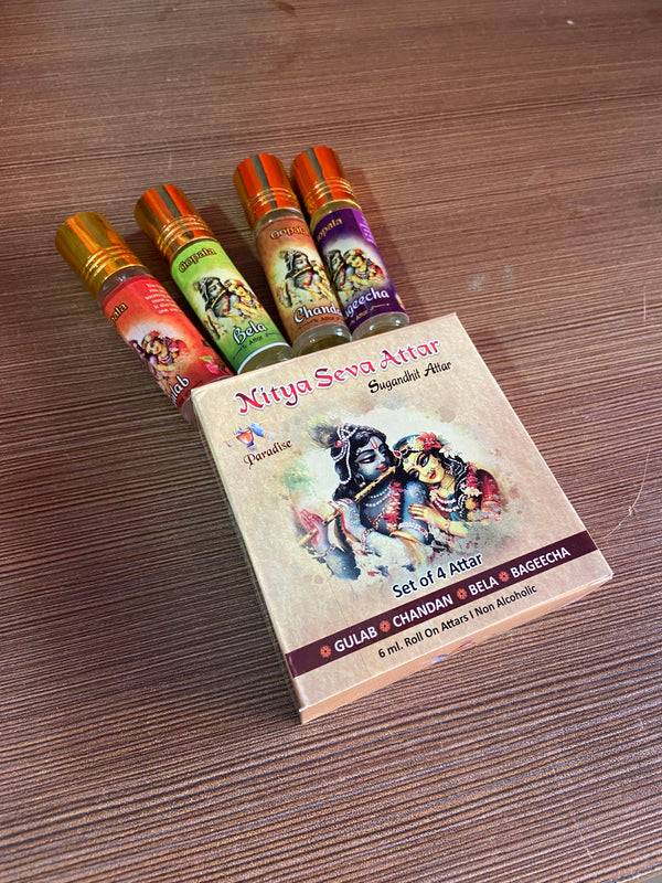 Thakur Nitya Seva Itra [gulab chandan bela bageecha]