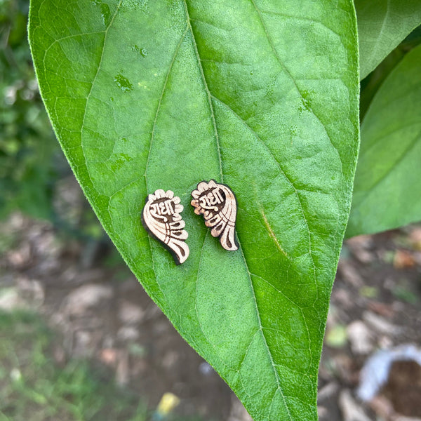 Radha Radha name Tulsi Earrings