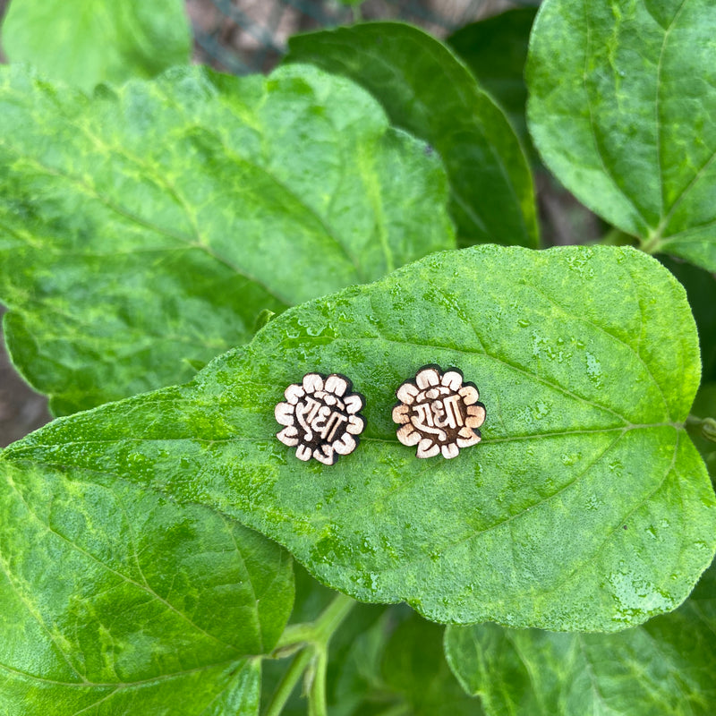 Radha Radha name tulsi  Earrings