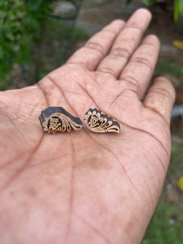 Radha Radha name Tulsi Earrings