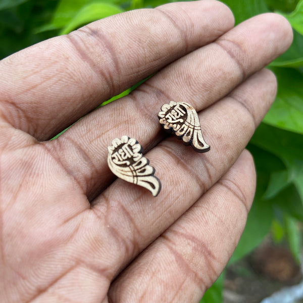 Radha Radha name Tulsi Earrings