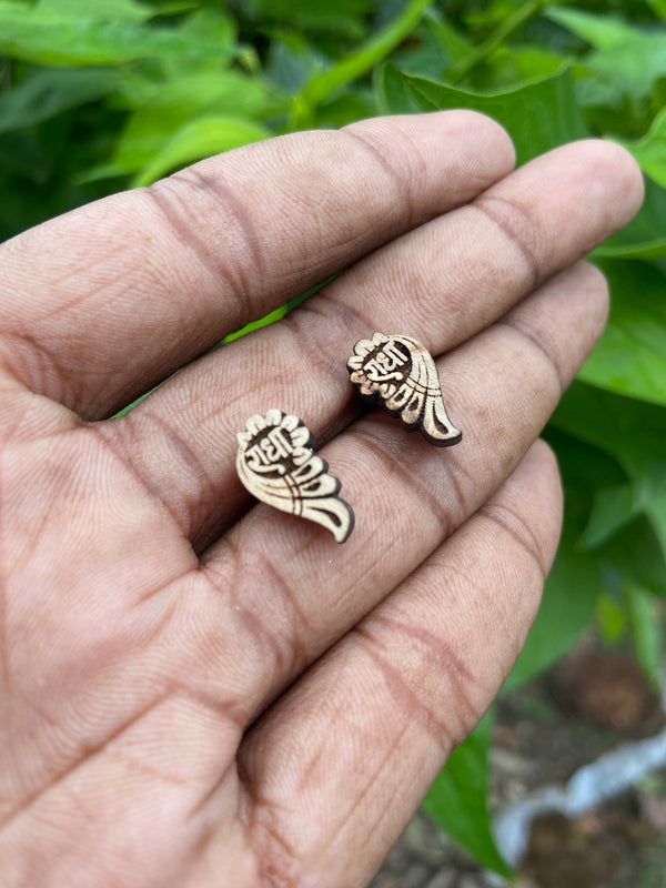 Radha Radha name Tulsi Earrings