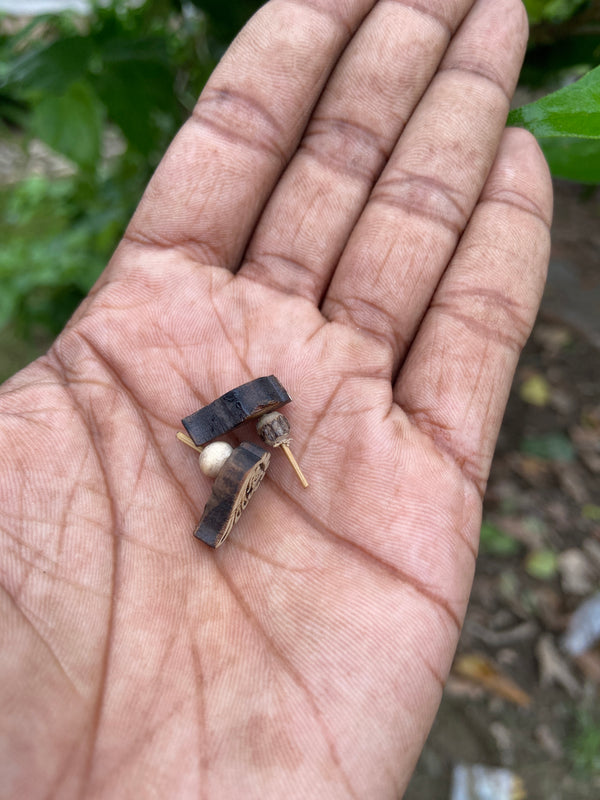 Radha Radha name Tulsi Earrings