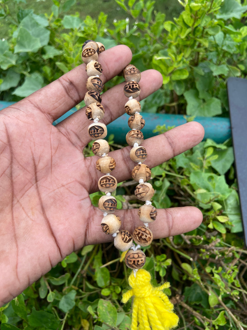 27+1 tulsi beads Ram name orginal tulsi japa mala