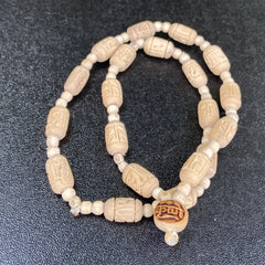 Unique style radha krishna name tulsi mala 1 round