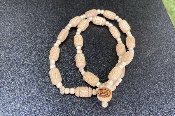 Unique style radha krishna name tulsi mala 1 round