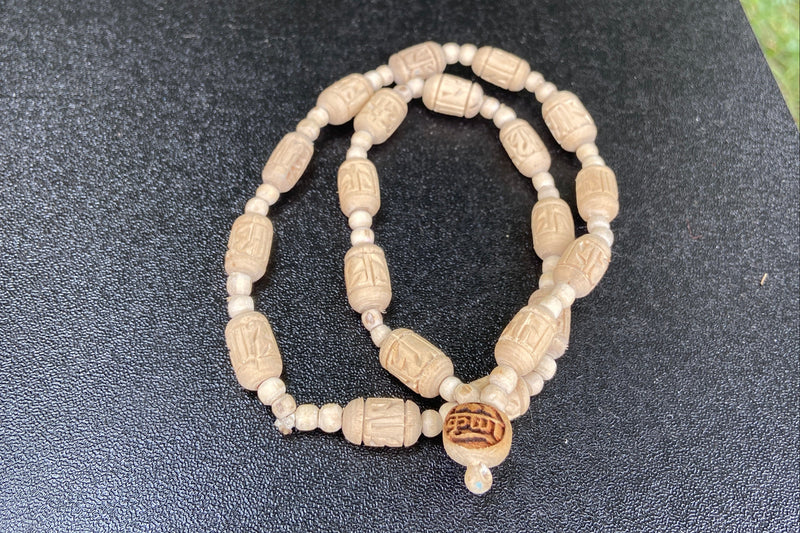 Unique style radha krishna name tulsi mala 1 round