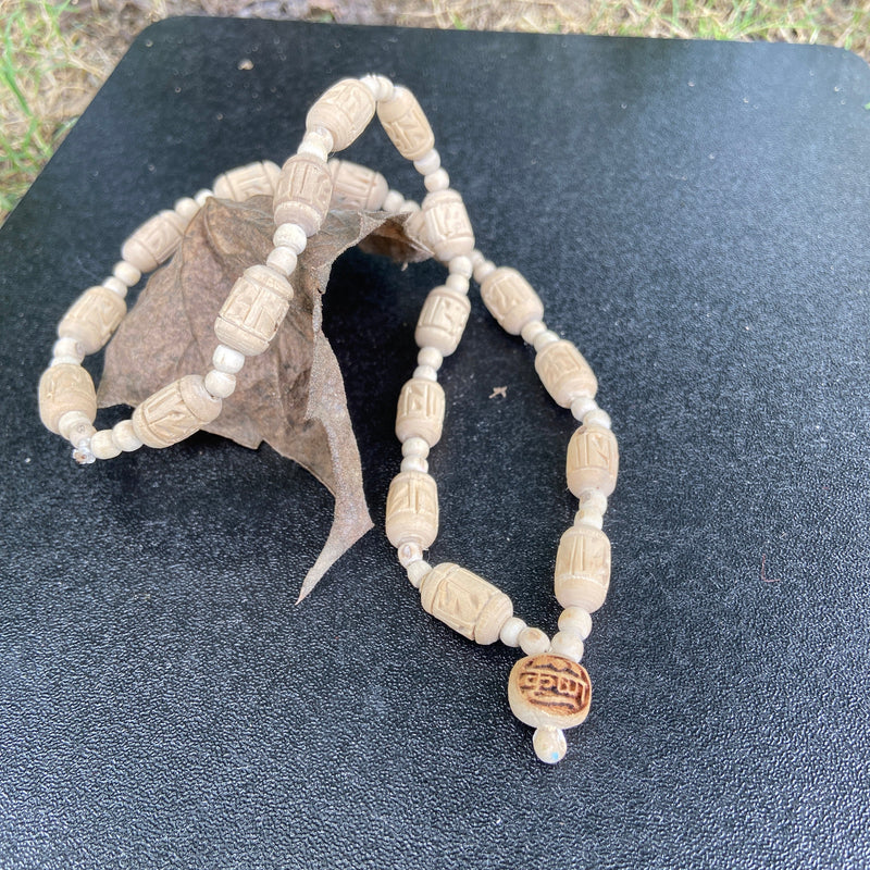 Unique style radha krishna name tulsi mala 1 round