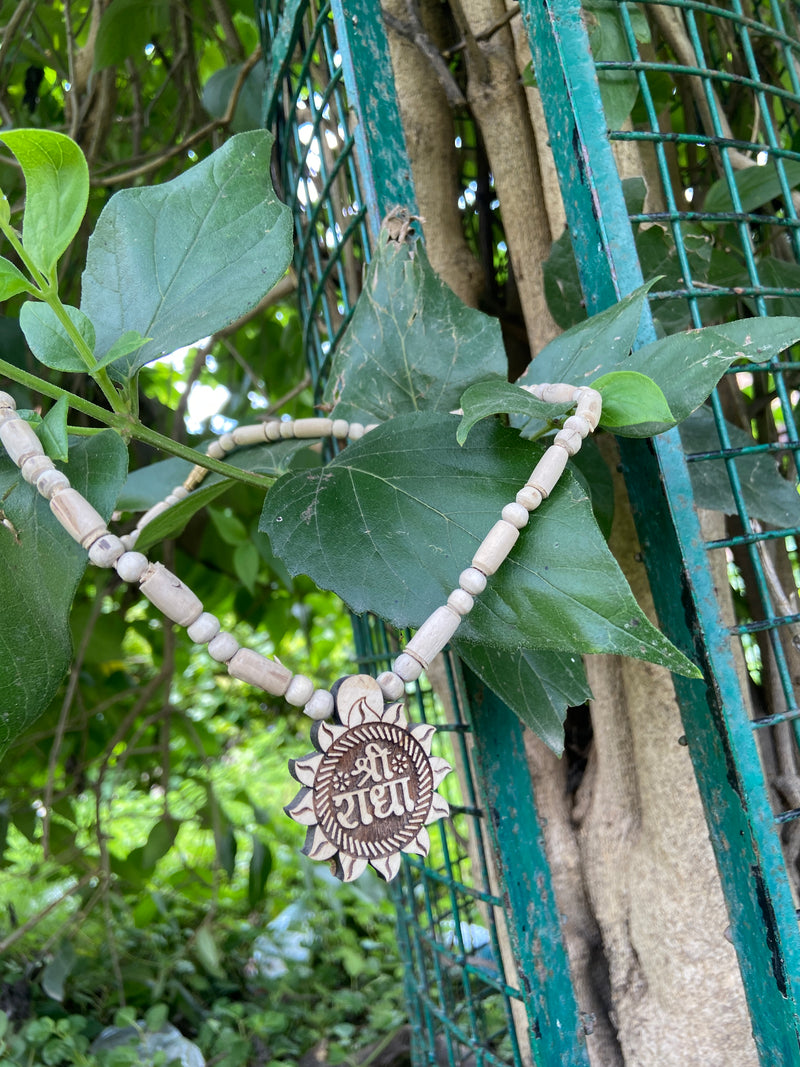 Radha Name tulsi Locket mala Original Tulsi Kanthi