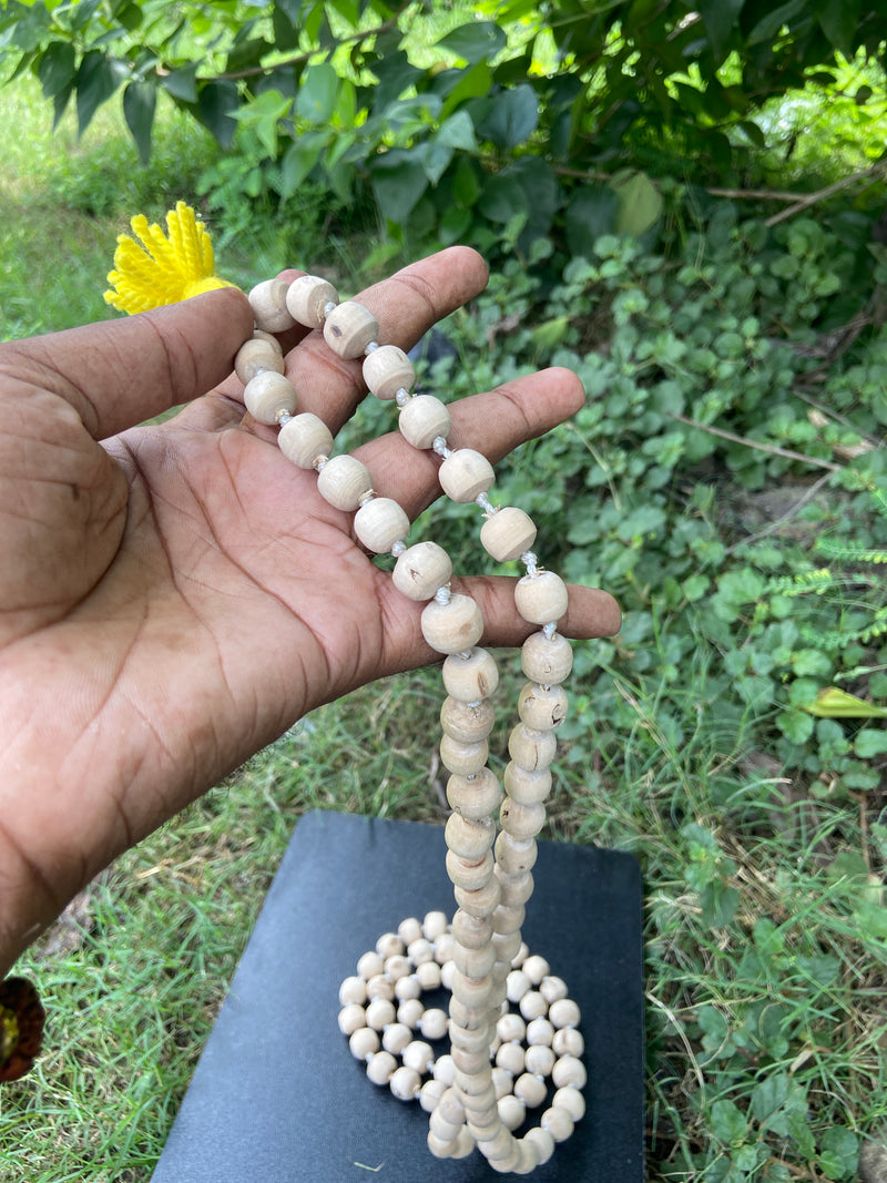 [12mm] 108+1 tulsi jap mala