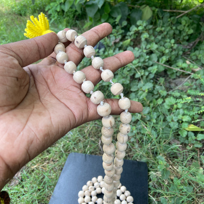 [12mm] 108+1 tulsi jap mala