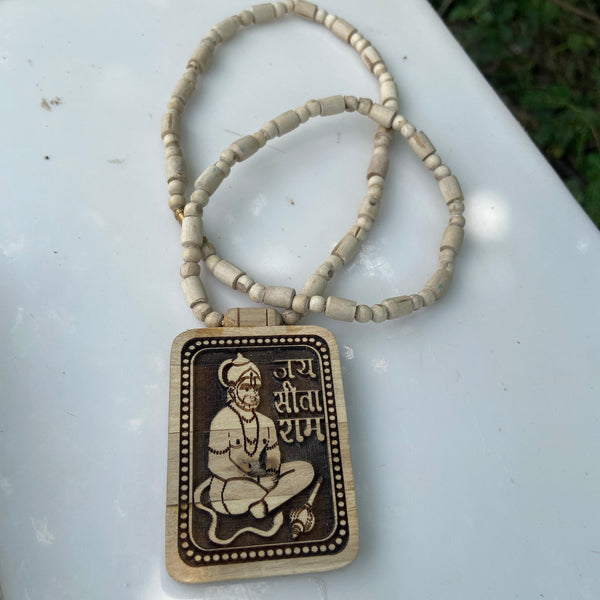 Hanuman ji locket orginal tulsi mala