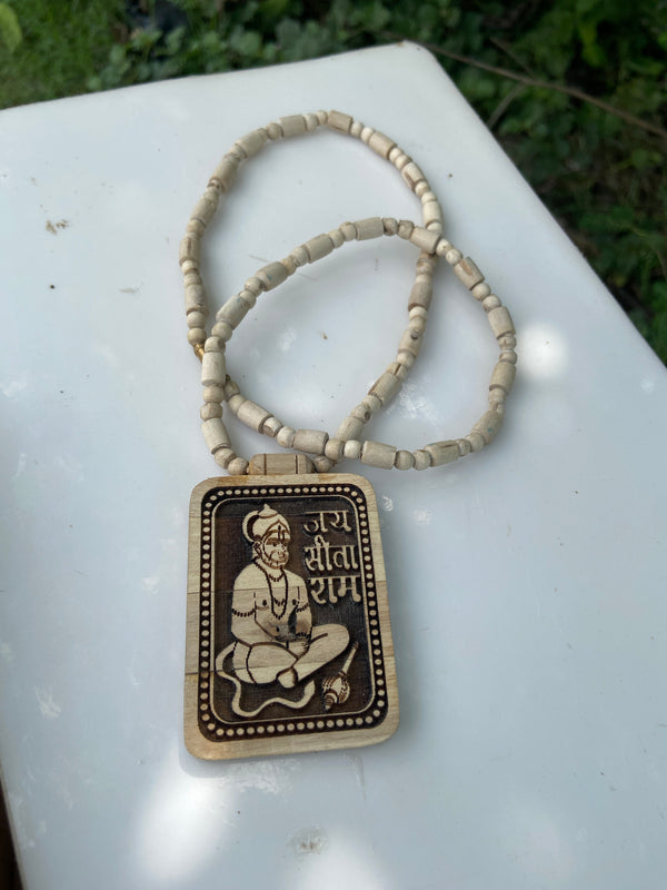 Hanuman ji locket orginal tulsi mala