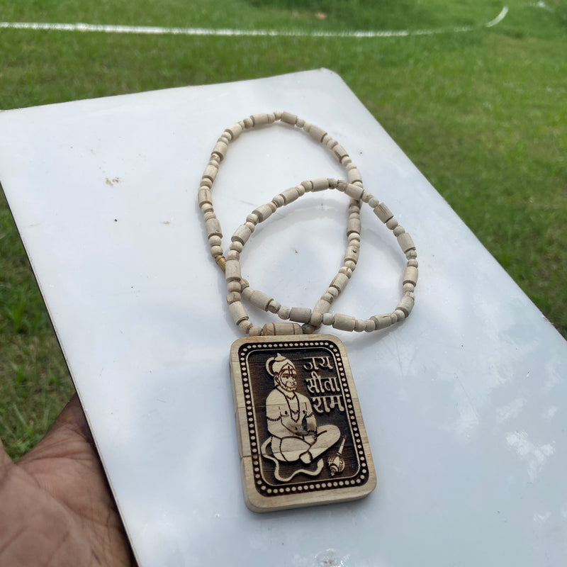 Hanuman ji locket orginal tulsi mala