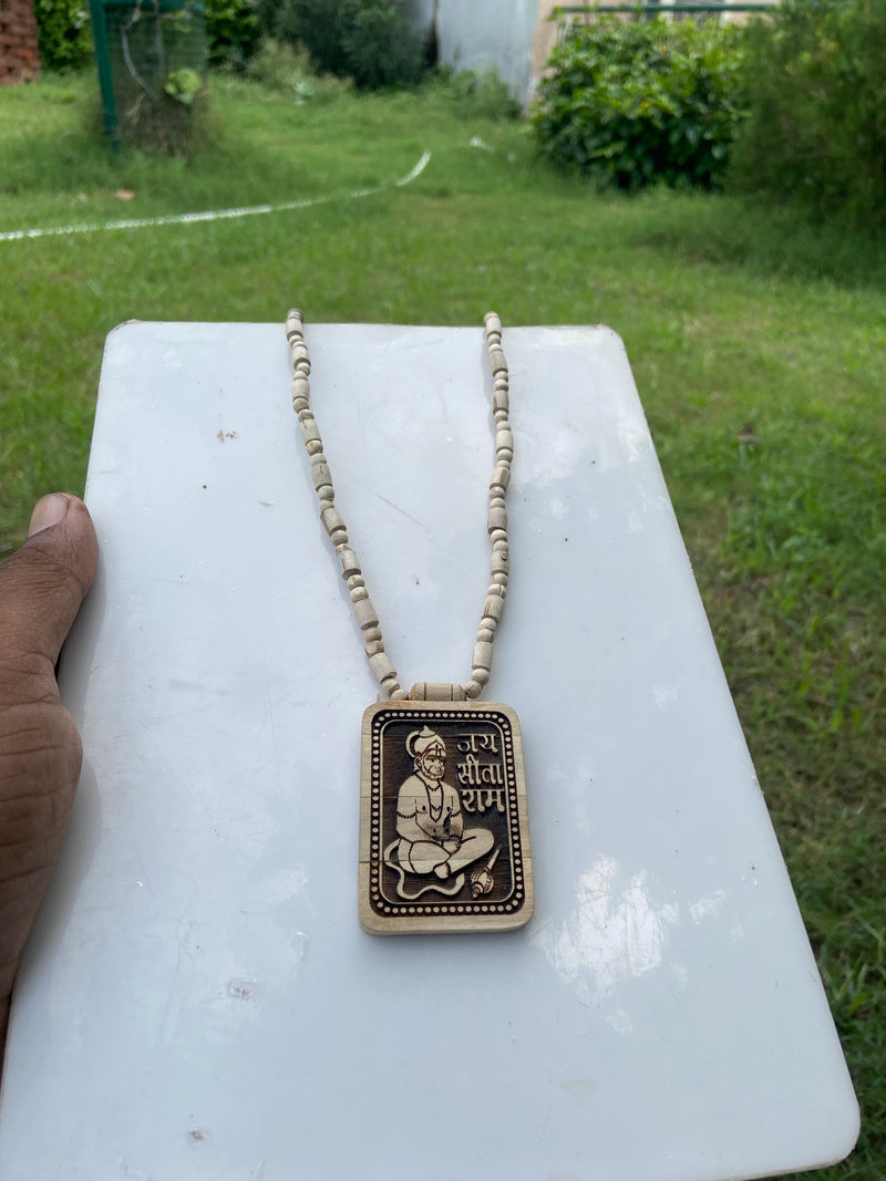 Hanuman ji locket orginal tulsi mala