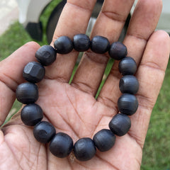 Black Tulsi Beads Bracelet