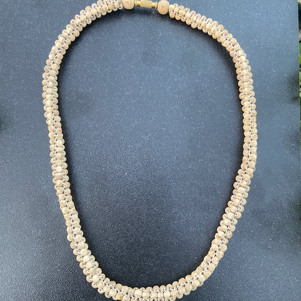4 Iayers Tulsi Mala Round Beads 18 Inch
