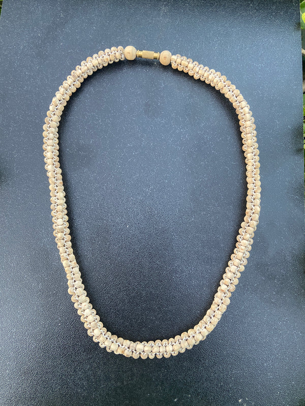 4 Iayers Tulsi Mala Round Beads 18 Inch