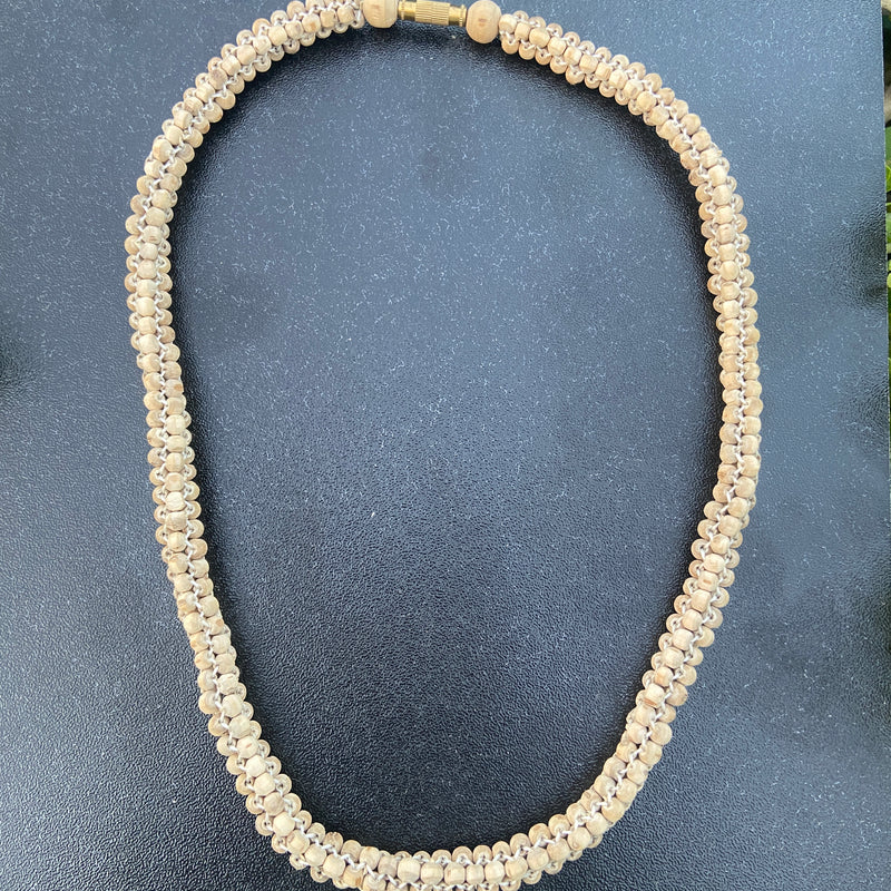 4 Iayers Tulsi Mala Round Beads 18 Inch