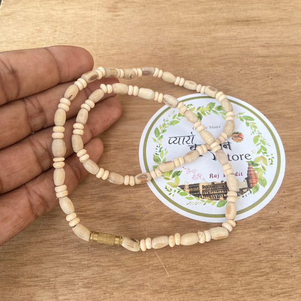 1 Round Tulsi Mala Mrudangi