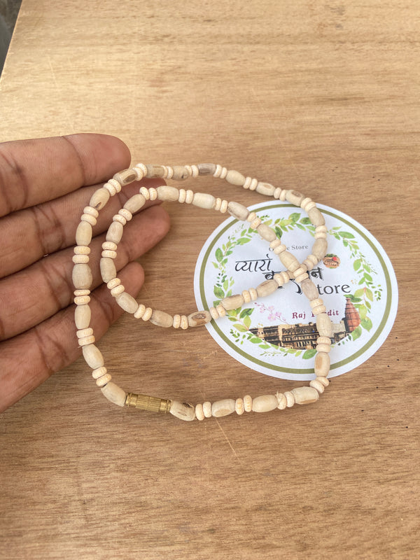 1 Round Tulsi Mala Mrudangi