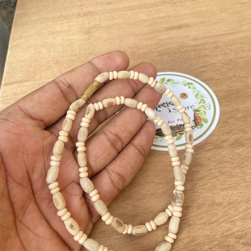 1 Round Tulsi Mala Mrudangi