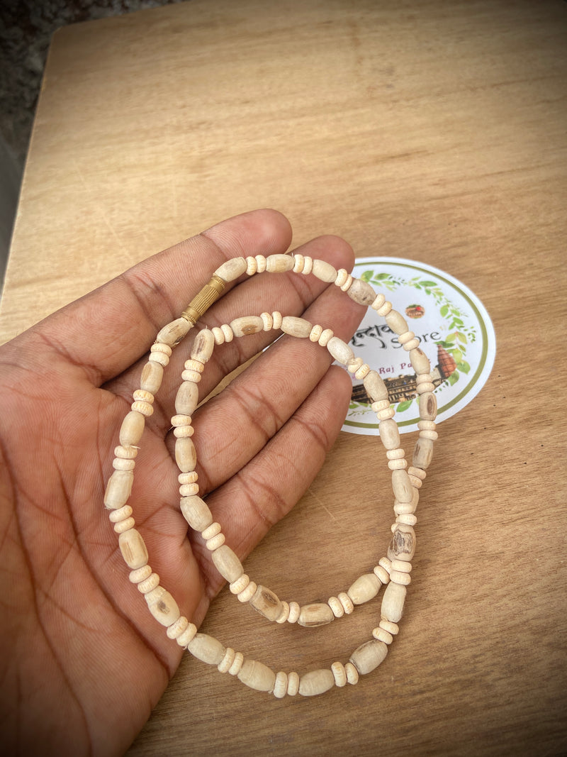 1 Round Tulsi Mala Mrudangi