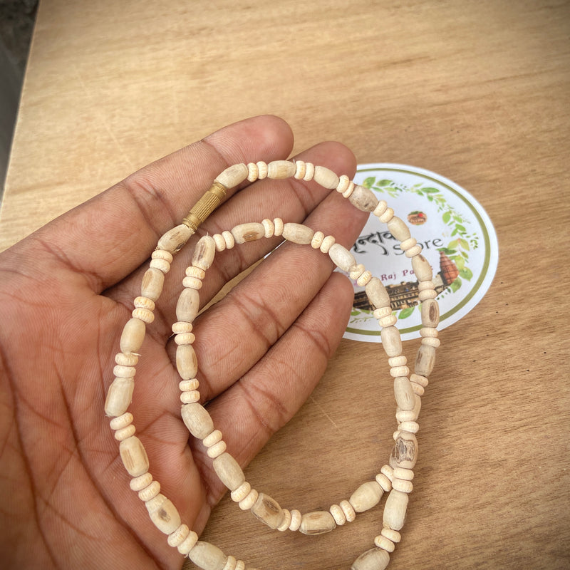1 Round Tulsi Mala Mrudangi