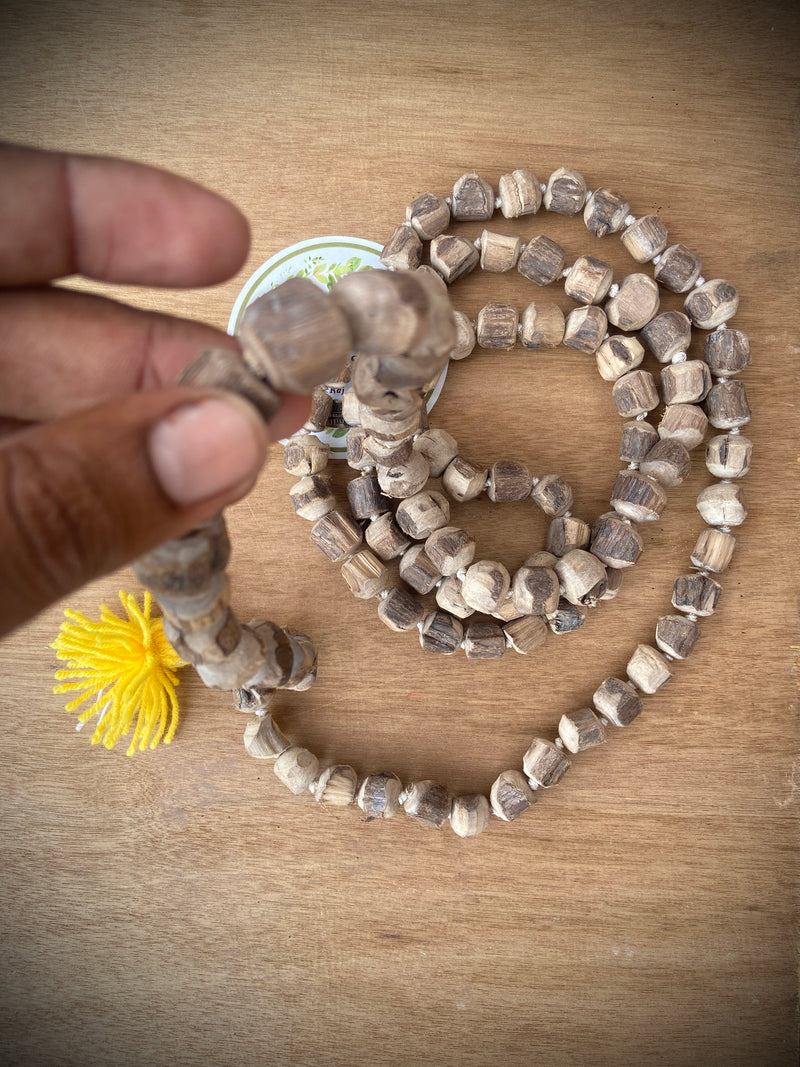 [108+1] 16-18 MM Tulsi Japa Mala